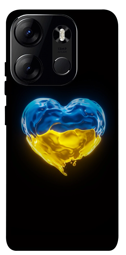 Чохол Серце України для Tecno Spark Go 2023