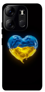 Чохол Серце України для Tecno Spark Go 2023