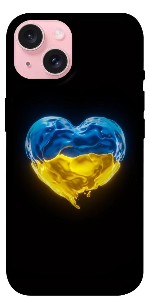 Чехол Серце України для iPhone 15