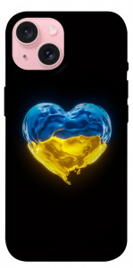 Чехол Серце України для iPhone 15