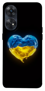 Чехол Серце України для Oppo Reno 8 T 4G