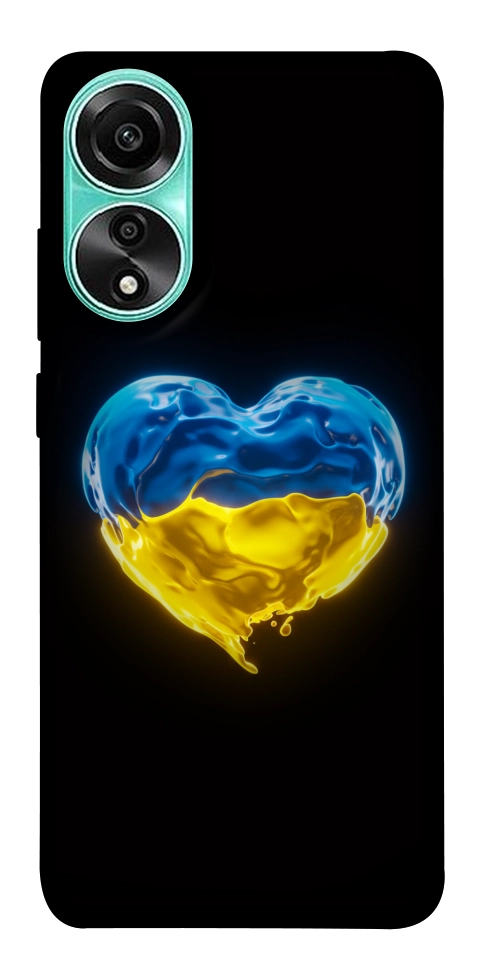 Чохол Серце України для Oppo A78 4G