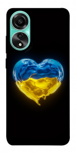 Чохол Серце України для Oppo A78 4G
