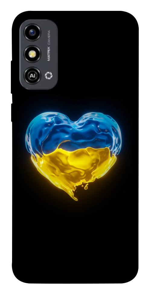 Чохол Серце України для ZTE Blade A53