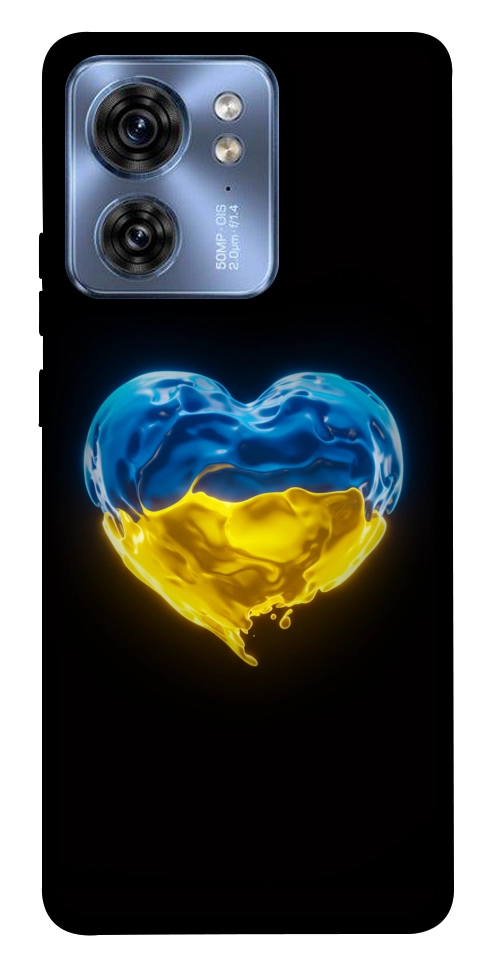 Чехол Серце України для Motorola Edge 40