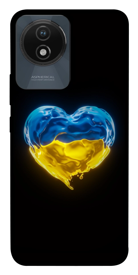 Чехол Серце України для Vivo Y02