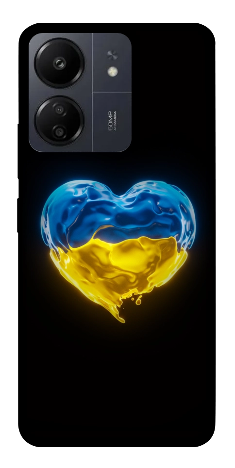 Чехол Серце України для Xiaomi Redmi 13C