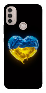 Чехол Серце України для Motorola Moto E30