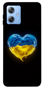 Чехол Серце України для Motorola Moto G84