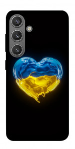 Чохол Серце України для Galaxy S24