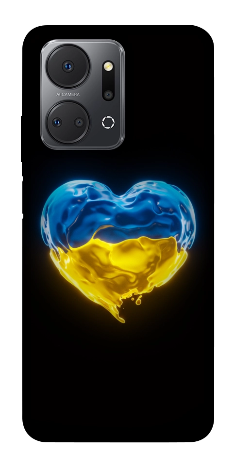 Чехол Серце України для Huawei Honor X7a