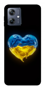 Чехол Серце України для Motorola Moto G54