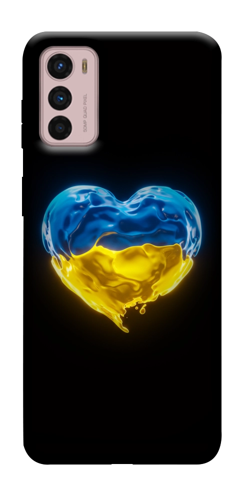 Чехол Серце України для Motorola Moto G42