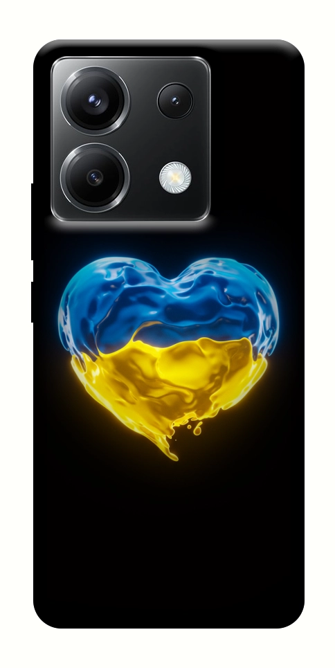 Чохол Серце України для Xiaomi Poco X6