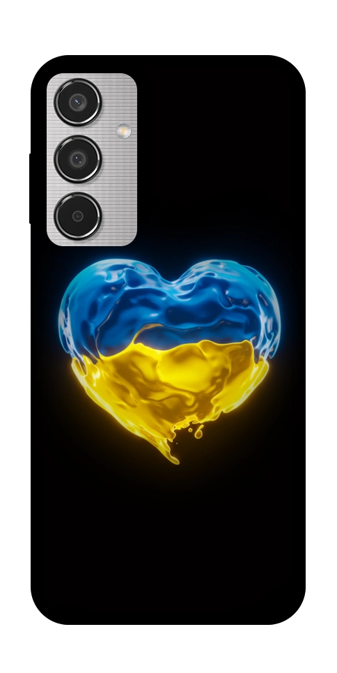 Чехол Серце України для Galaxy M35 5G