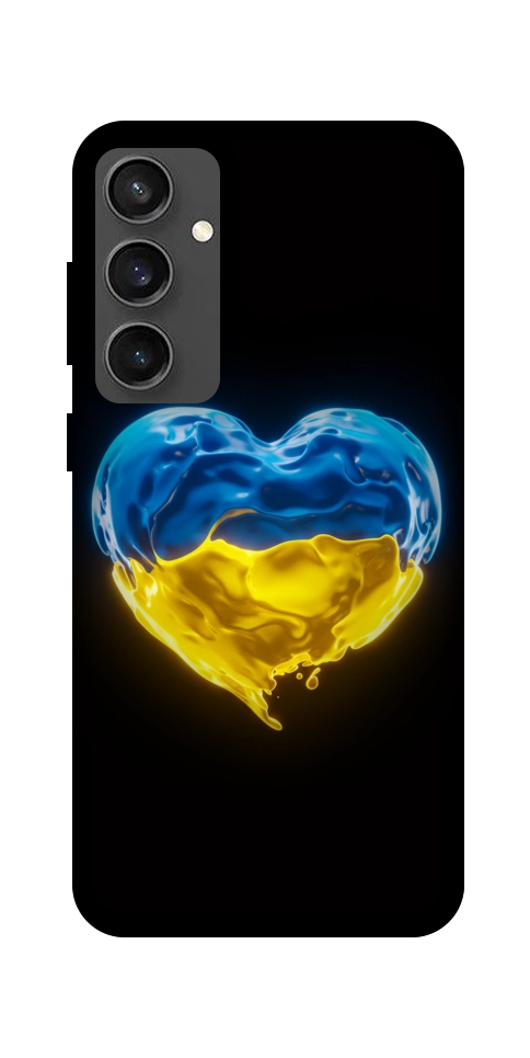 Чохол Серце України для Galaxy S24 FE