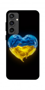 Чохол Серце України для Galaxy S24 FE