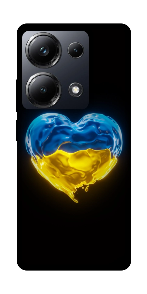 Чехол Серце України для Xiaomi Poco M6 Pro 4G