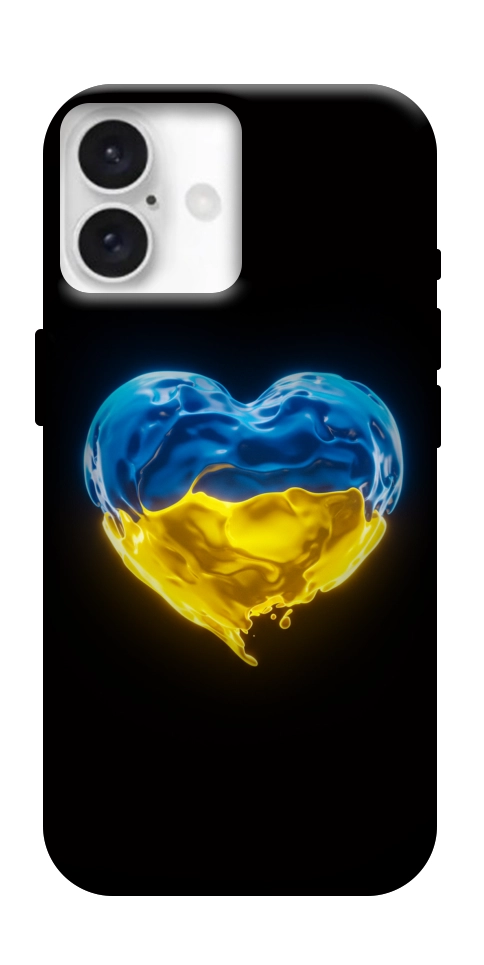 Чохол Серце України для iPhone 16 Plus