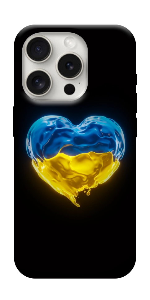 Чехол Серце України для iPhone 16 Pro Max