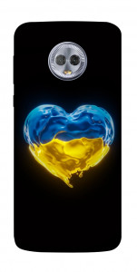 Чехол Серце України для Motorola Moto G6 Plus