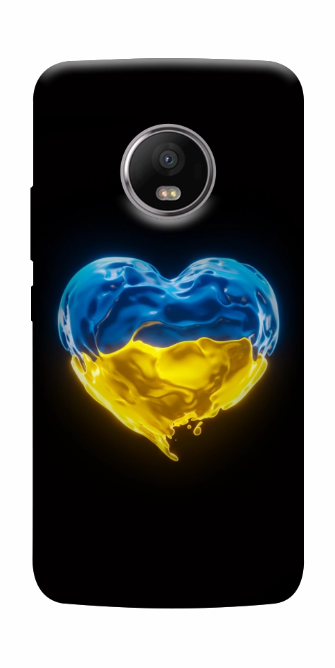 Чехол Серце України для Motorola Moto G5S