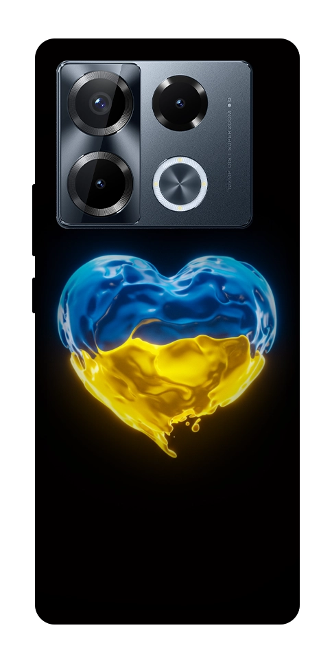 Чохол Серце України для Infinix Note 40 Pro 4G