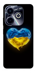 Чехол Серце України для TECNO Spark Go 2024