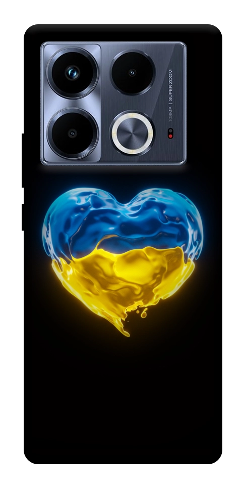 Чехол Серце України для Infinix Note 40 4G