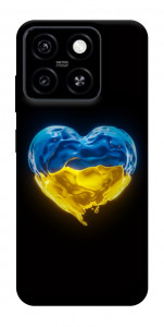 Чохол Серце України для ZTE Blade A55 4G