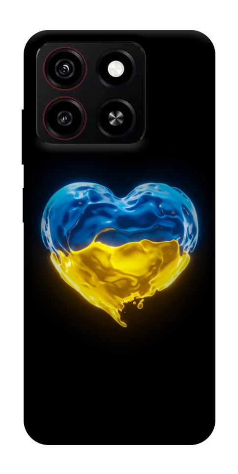 Чехол Серце України для ZTE Blade A35 4G