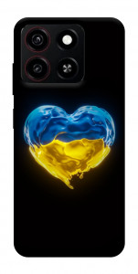 Чехол Серце України для ZTE Blade A35 4G
