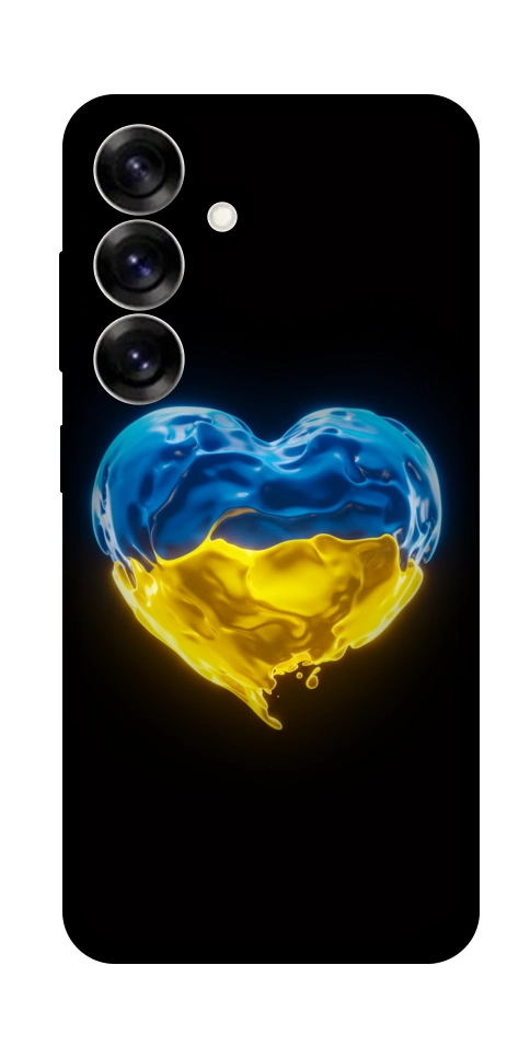 Чохол Серце України для Galaxy S25