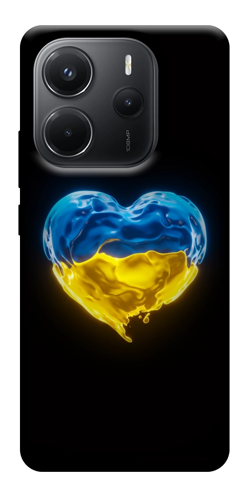Чехол Серце України для Xiaomi Redmi Note 14 4G (Int. version)