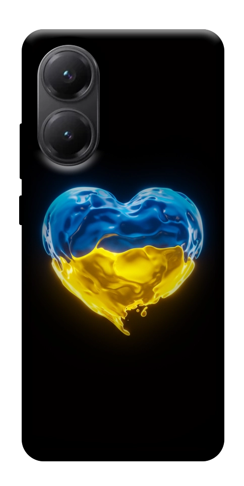 Чехол Серце України для Xiaomi Poco X7 Pro