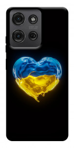 Чехол Серце України для Motorola Moto G75 5G