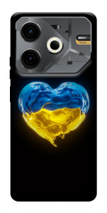 Чохол Серце України для TECNO Pova 6 Neo (LI6)