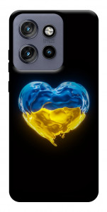 Чехол Серце України для Motorola Edge 50 Neo