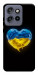 Чехол Серце України для Motorola Edge 50 Neo