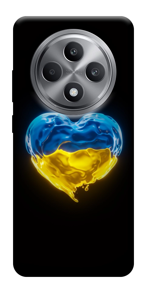 Чехол Серце України для Oppo Reno 12 F 4G