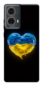 Чехол Серце України для Motorola Moto G85