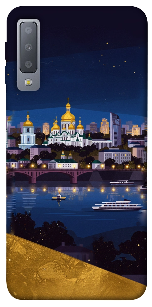 Чехол Вечірній Київ для Galaxy A7 (2018)