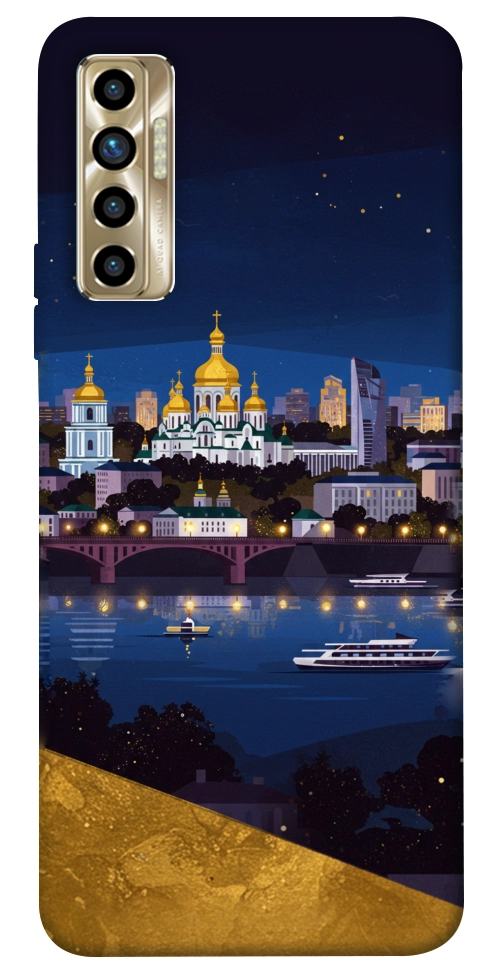 Чехол Вечірній Київ для TECNO Camon 17P