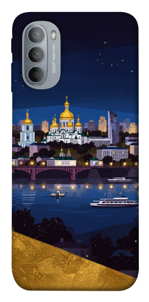 Чехол Вечірній Київ для Motorola Moto G31