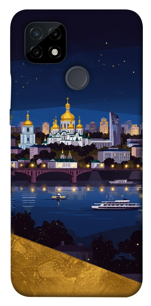 Чехол Вечірній Київ для Realme C21