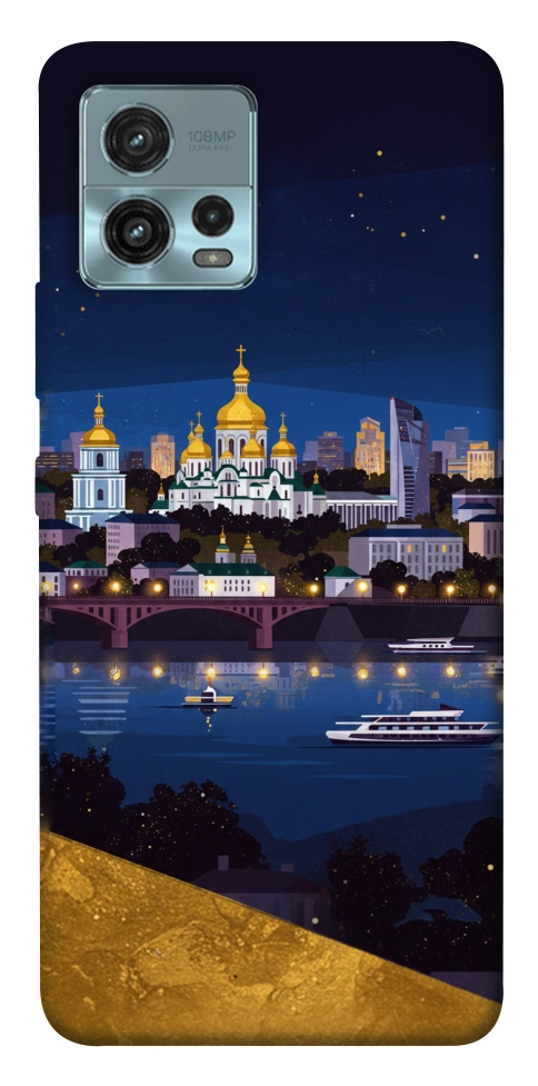 Чохол Вечірній Київ для Motorola Moto G72