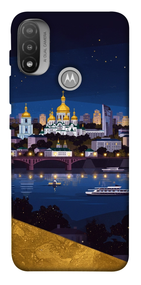 Чехол Вечірній Київ для Мotorola Moto E20