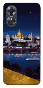 Чехол Вечірній Київ для Oppo A17