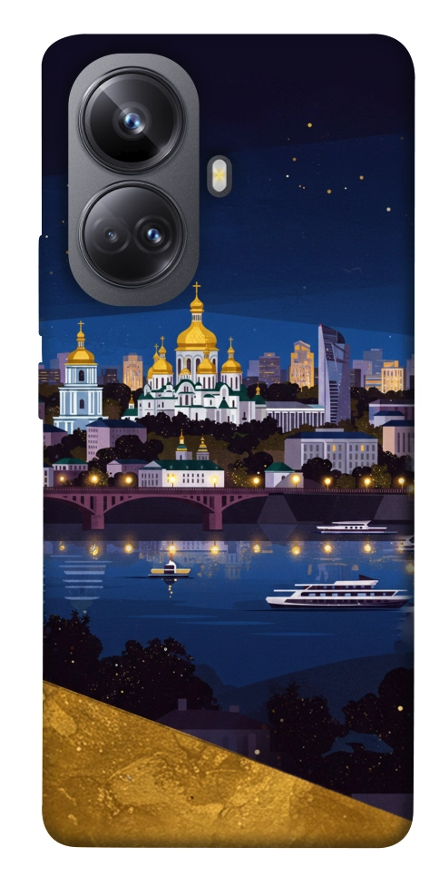 Чехол Вечірній Київ для Realme 10 Pro+