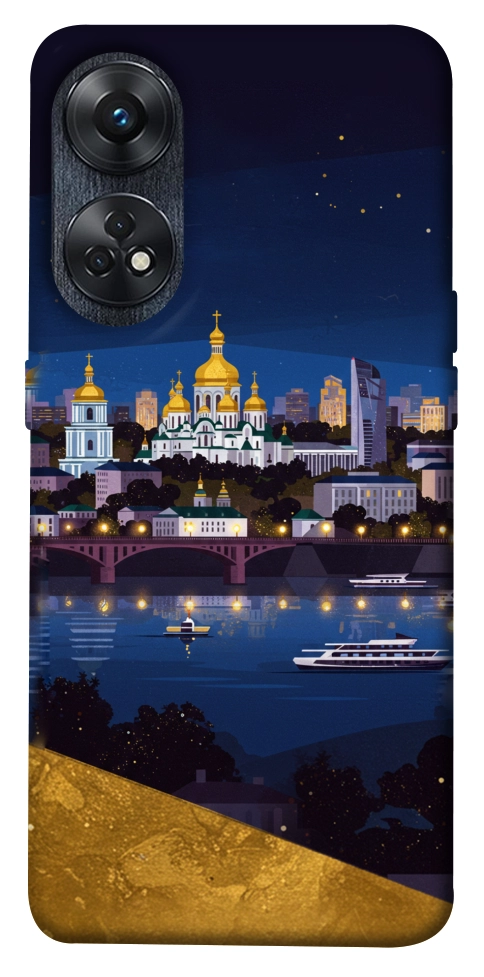 Чохол Вечірній Київ для Oppo Reno 8 T 4G